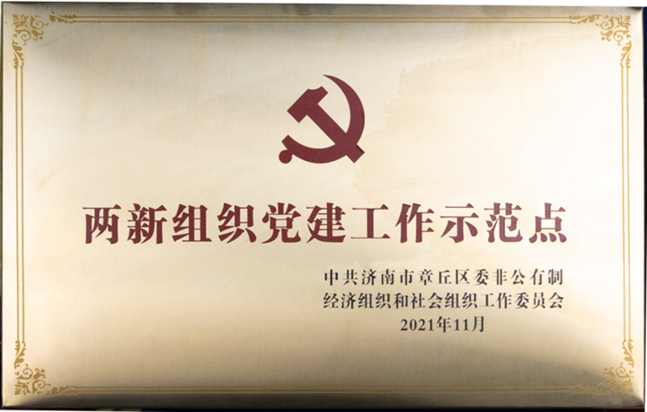 喜訊！山東居邦源集團(tuán)黨支部獲評“兩新組織黨建工作示范點”